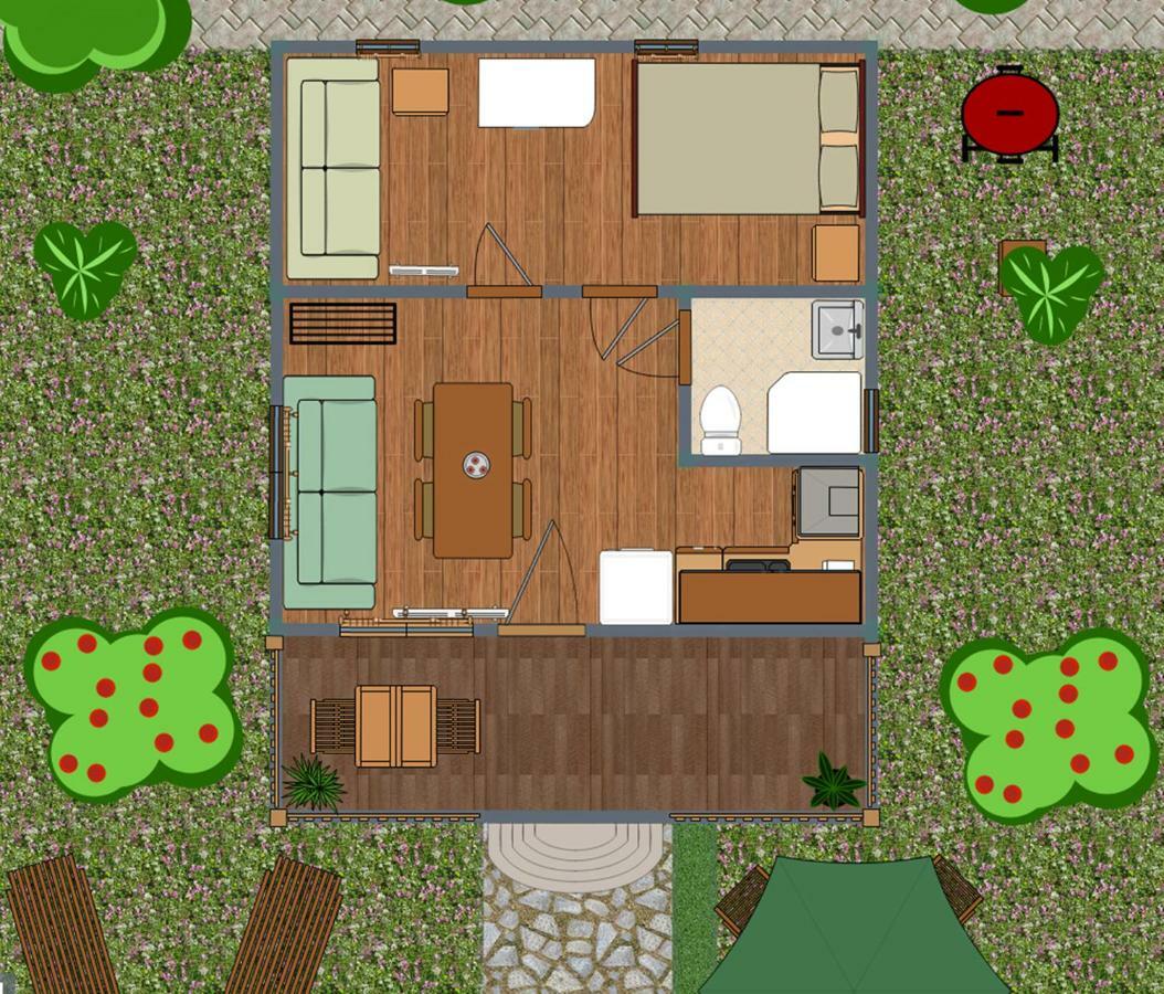 Manzanal de los Infantes Cabanas Vallecino מראה חיצוני תמונה